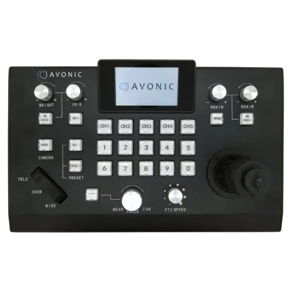 Pupitre de Commande PTZ Avonic AV-CON300-IP